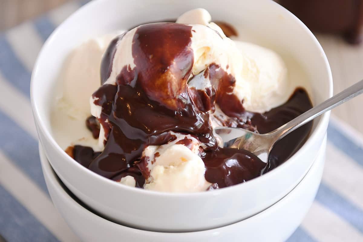 5-Minute Hot Fudge Sauce {Three Ways!}