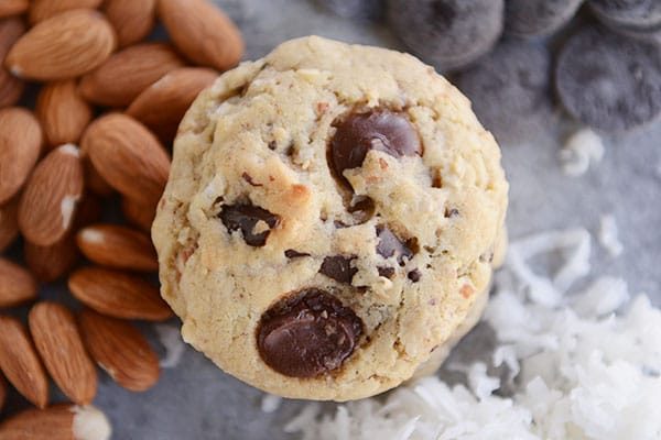 Almond Joy Chocolate Chip Cookies