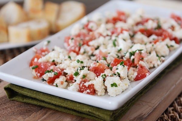 Amazing and Simple Greek Feta Dip