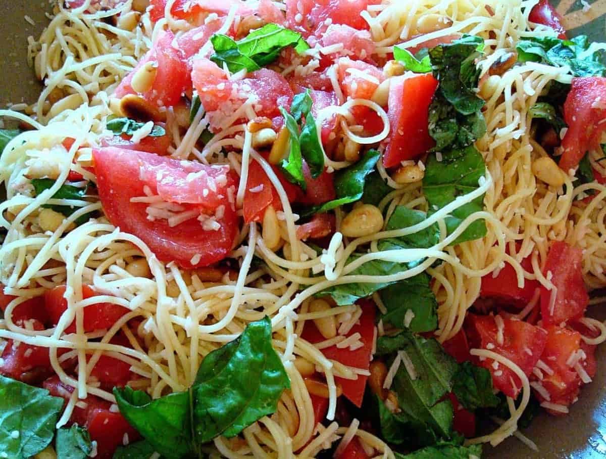 Angel Hair Pasta Salad