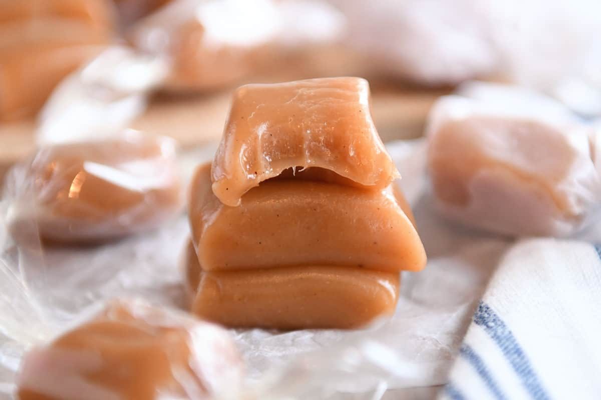Apple Cider Caramels
