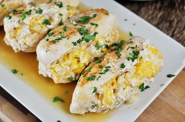 Apple Stuffed Chicken Breasts