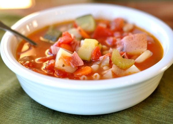 Autumn Minestrone Soup