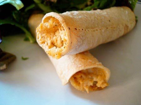 Baked Chicken Taquitos
