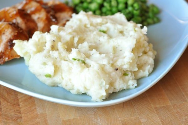 Baked Garlic Mashed Potatoes