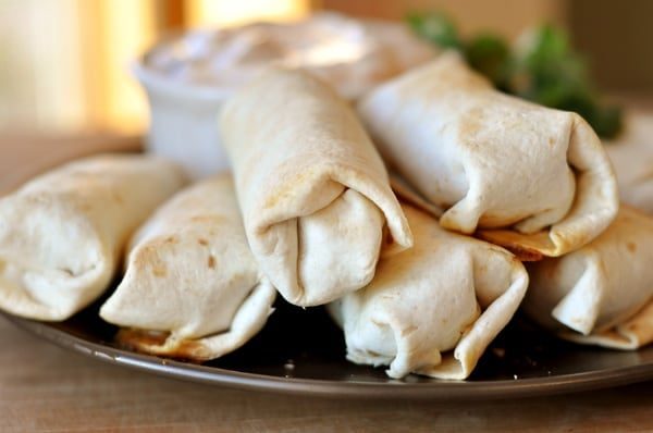 Baked Southwest Egg Rolls with Creamy Chipotle Dipping Sauce