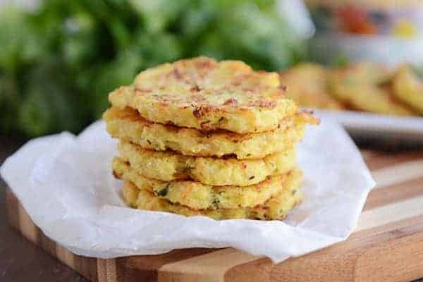 Baked Spaghetti Squash Fritters
