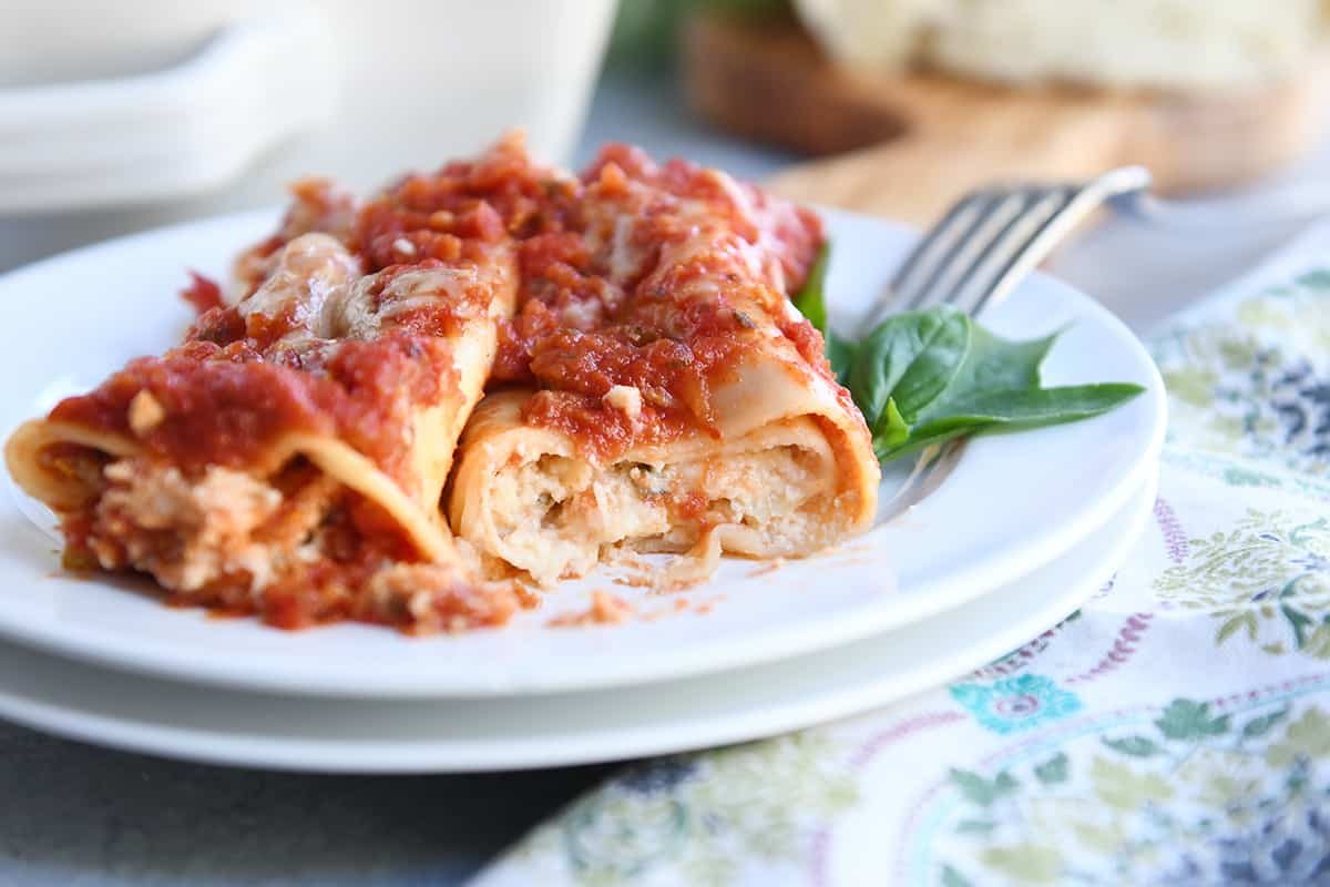 Best Baked Manicotti