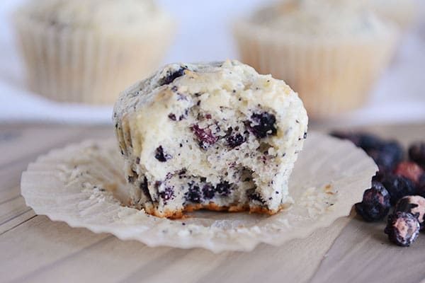Blueberry Cream Cheese Muffins