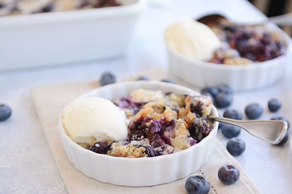 Blueberry Dump Cake