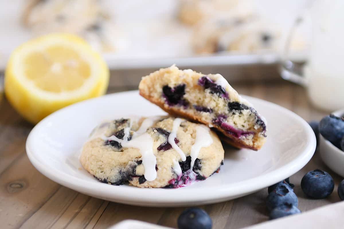 Blueberry Muffin Cookies