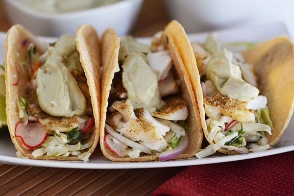 Broiled Tilapia Tacos