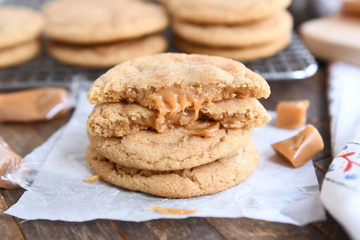 Brown Butter Caramel Snickerdoodles