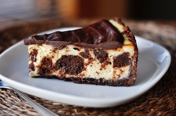 Brownie Mosaic Cheesecake