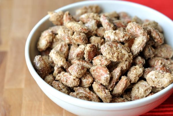 Candied Cinnamon & Sugar Almonds