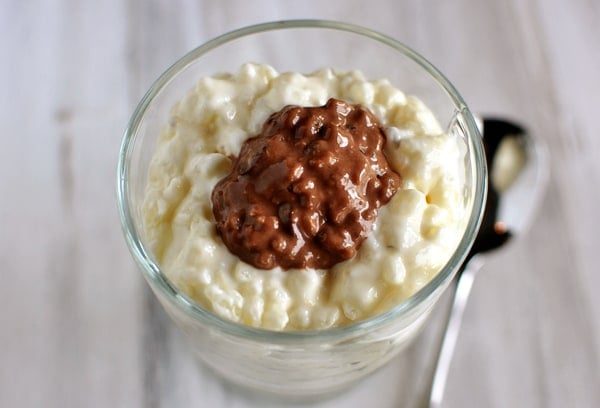Cheesecake Rice Pudding {Plus a Chocolate Version!}