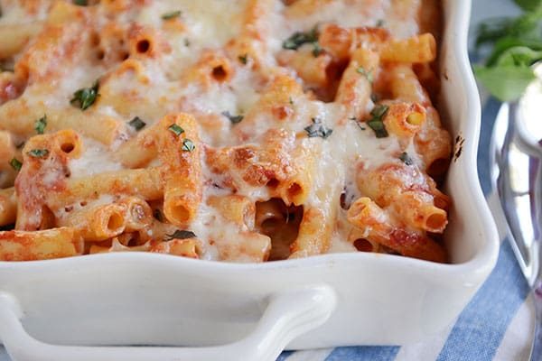 Cheesy Baked Ziti