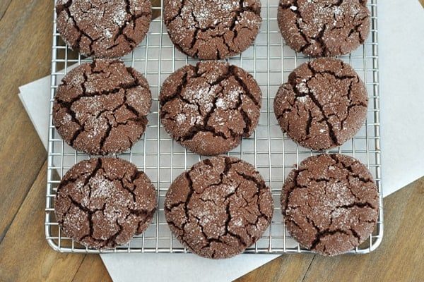 Soft Chocolate Sugar Cookies