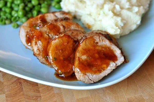 Chili-Rubbed Pork with Apricot Glaze