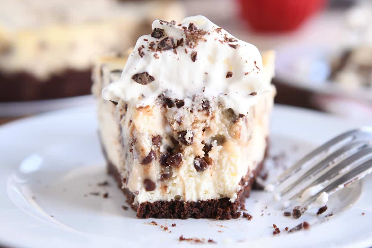 Chocolate Chip Cookie Dough Cheesecake