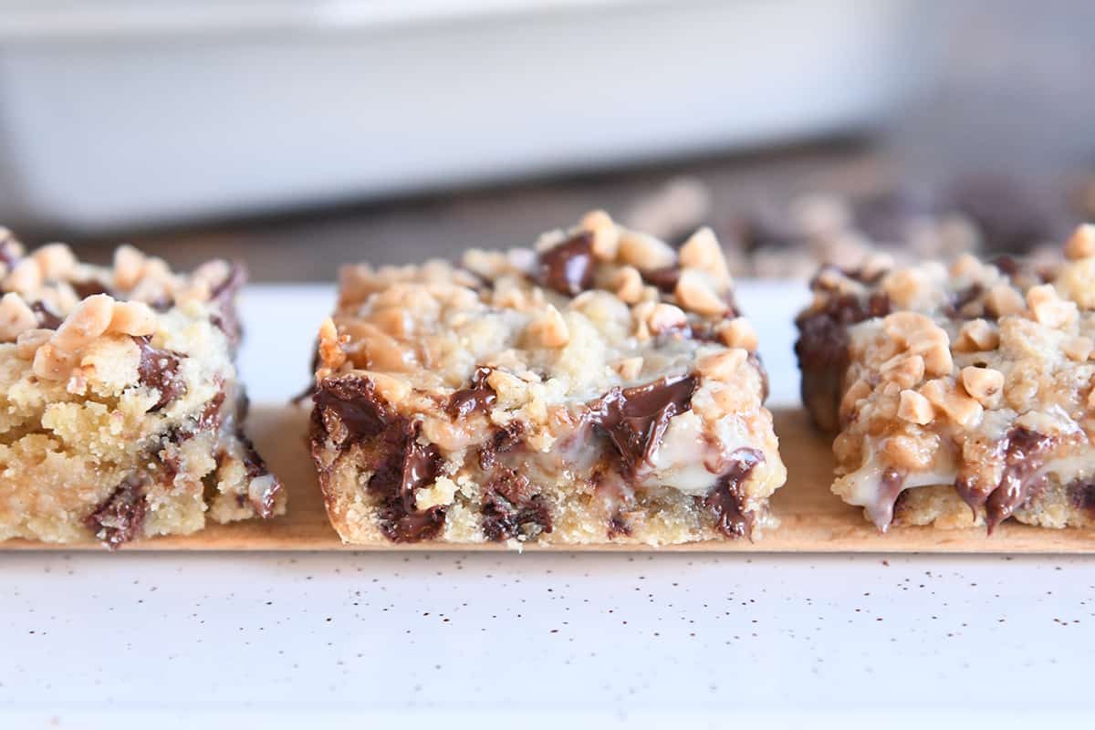 Chocolate Chip Toffee Bars