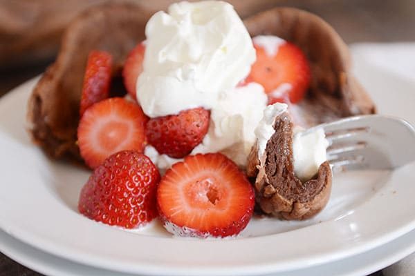 Chocolate Dutch Baby {i.e. German Pancake!}