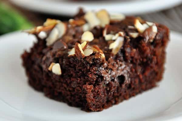 Chocolate Zucchini Cake with Brown Sugar Streusel