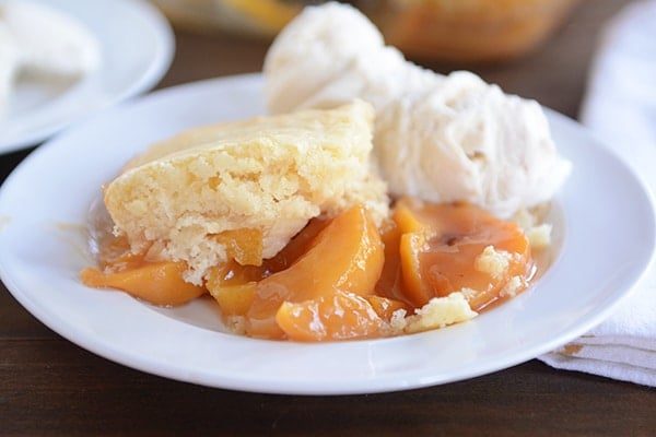Classic Peach Cobbler