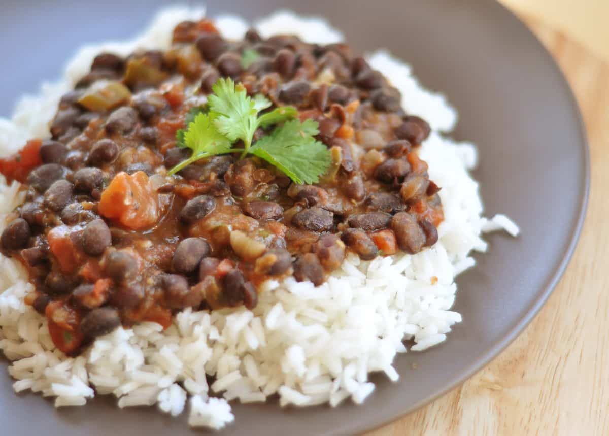 Classic and Simple: Black Beans and Rice