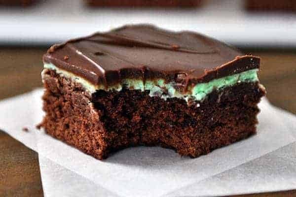 Classic Chocolate Mint Brownies