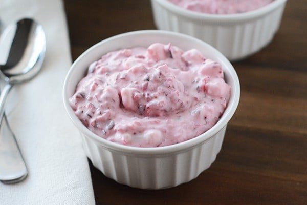 Cranberry Fluff Christmas Salad