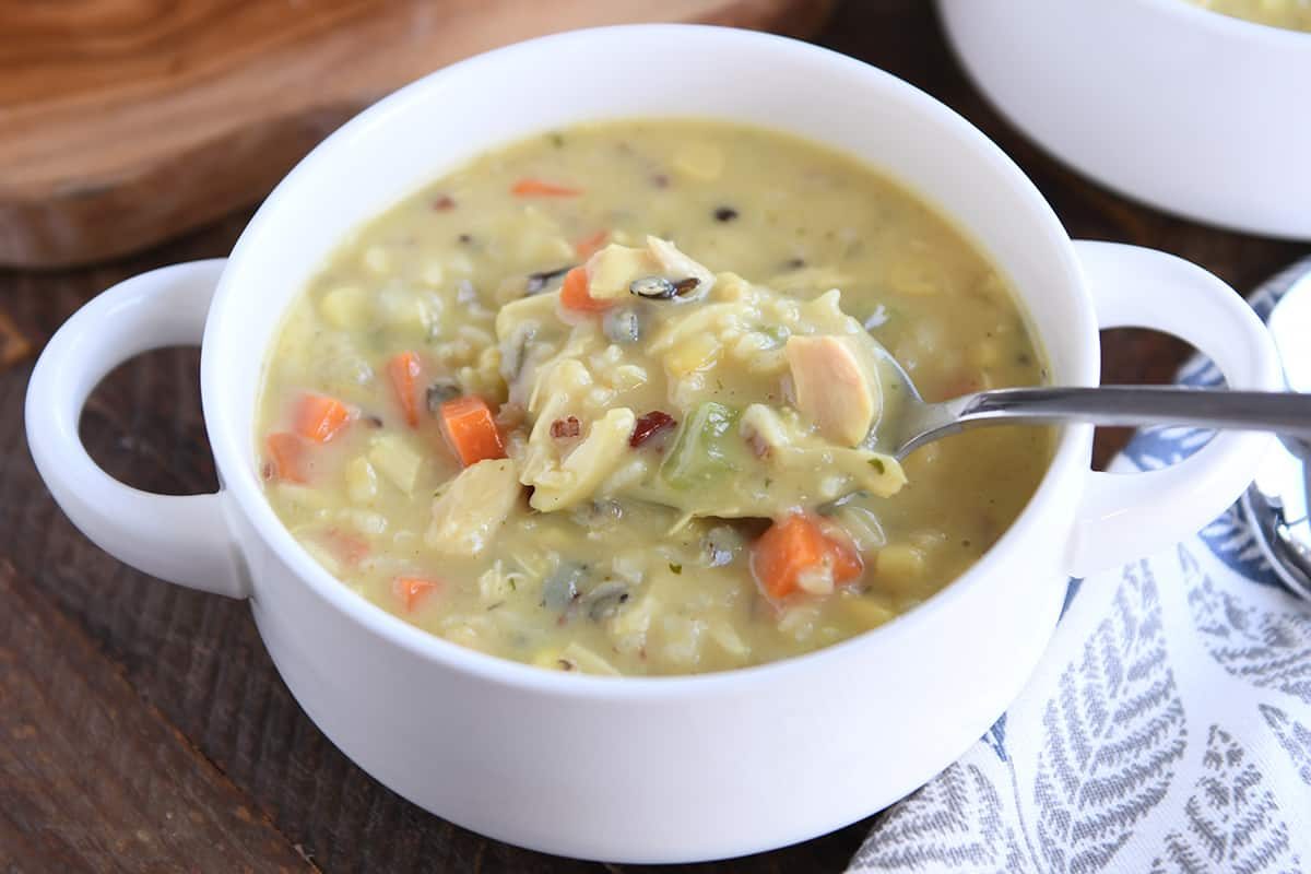 Creamy Chicken and Wild Rice Soup