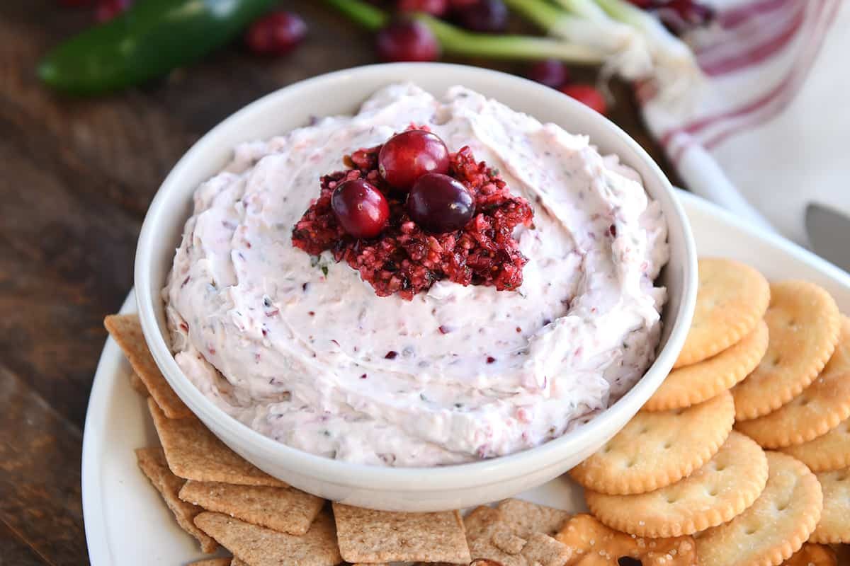 Creamy Cranberry Jalapeño Dip