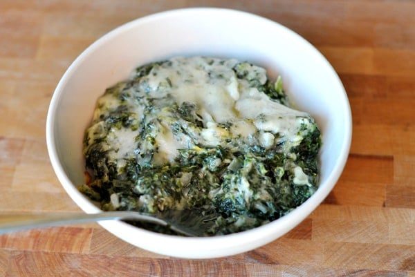Creamy Spinach Gratin