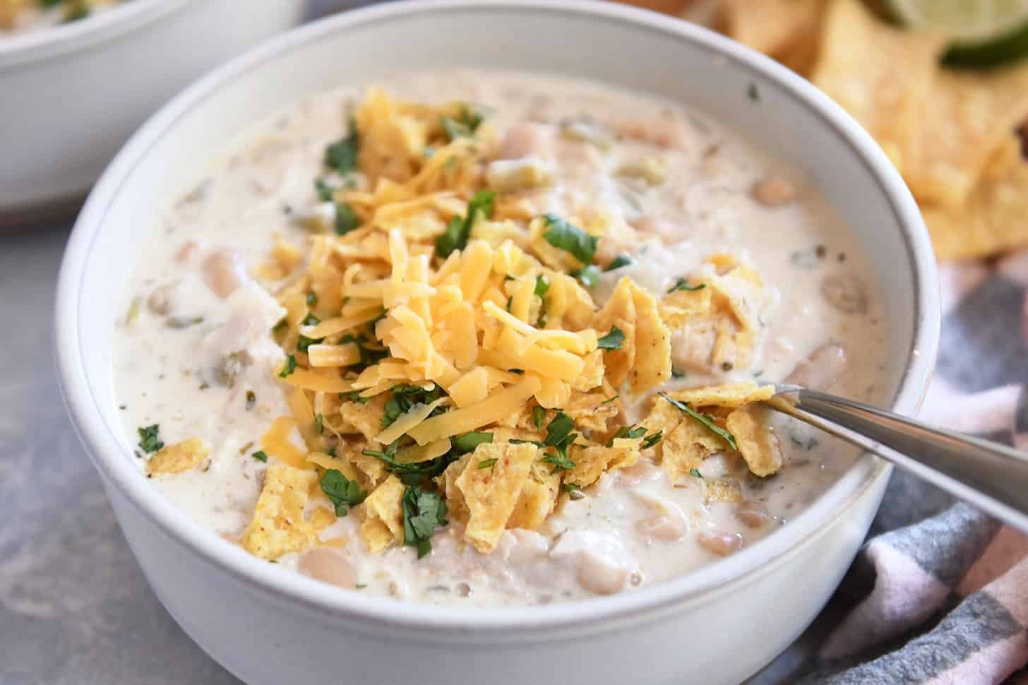 Creamy White Chicken Chili