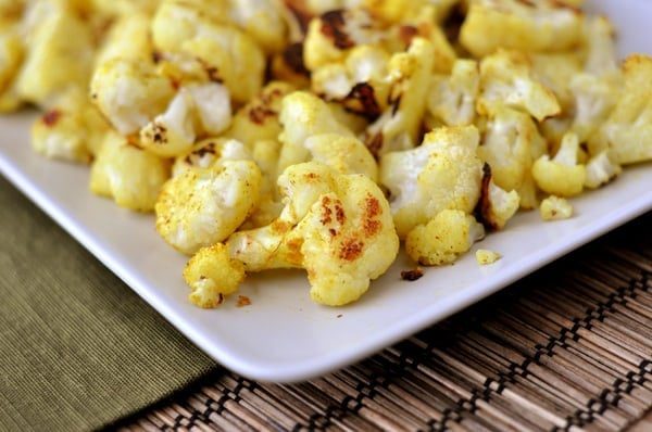 Curried Cauliflower “Popcorn”