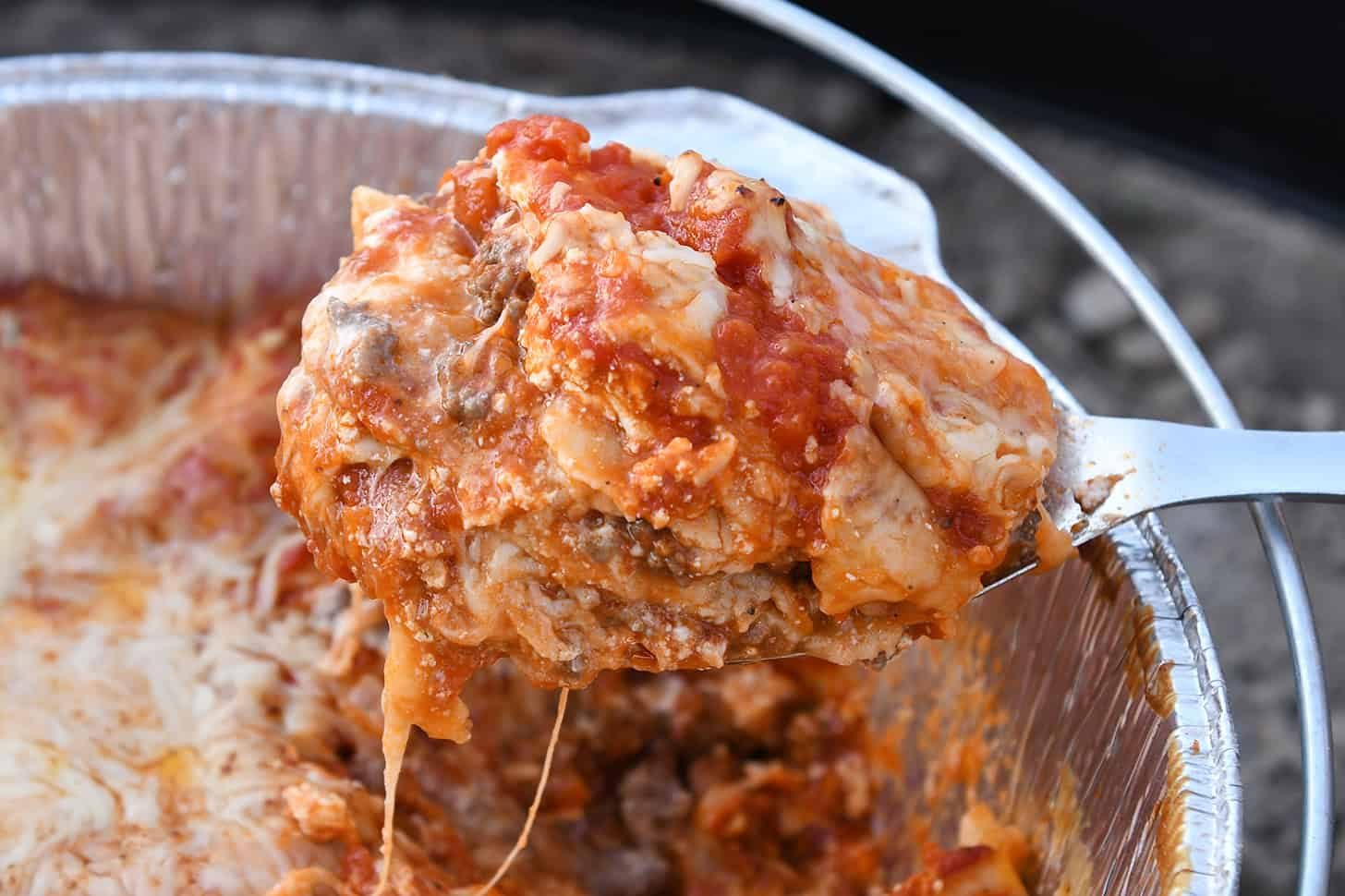 Dutch Oven Lasagna