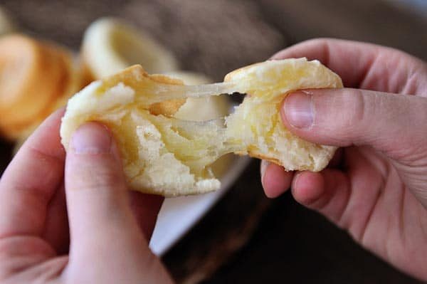 Easy Brazilian Cheese Bread {Pao de Queijo}