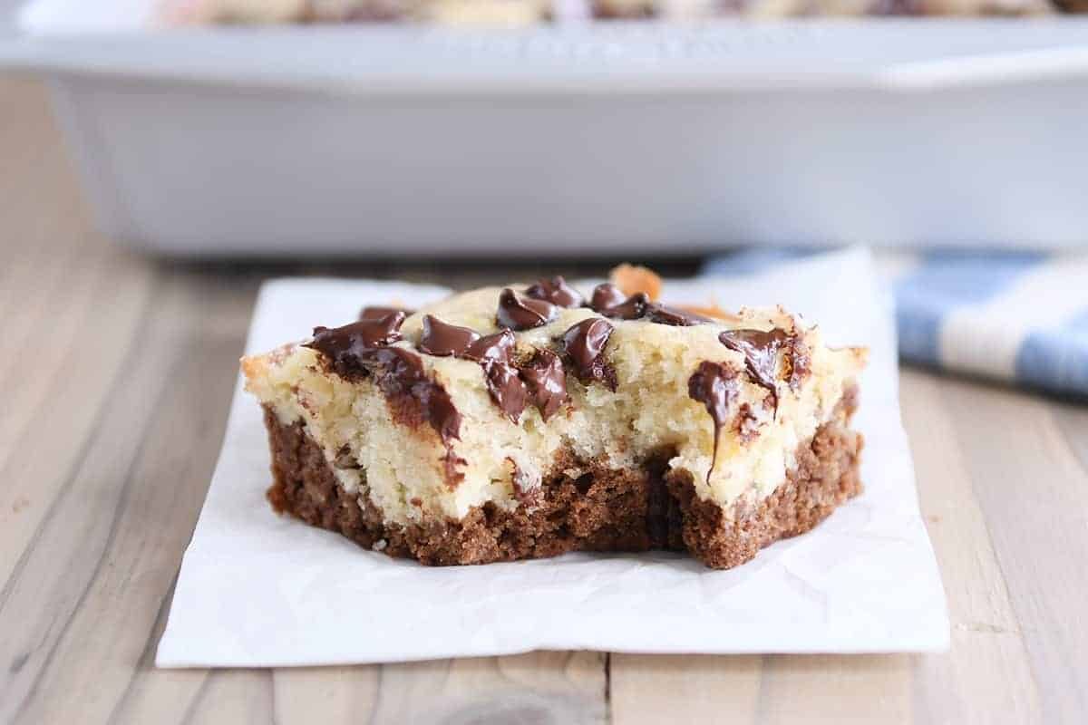 Easy Choco-Banana Bars
