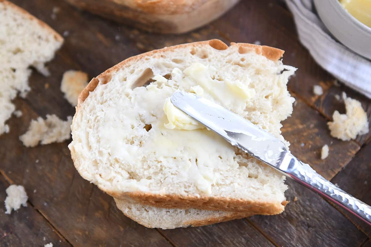 Easy No-Knead Peasant Bread