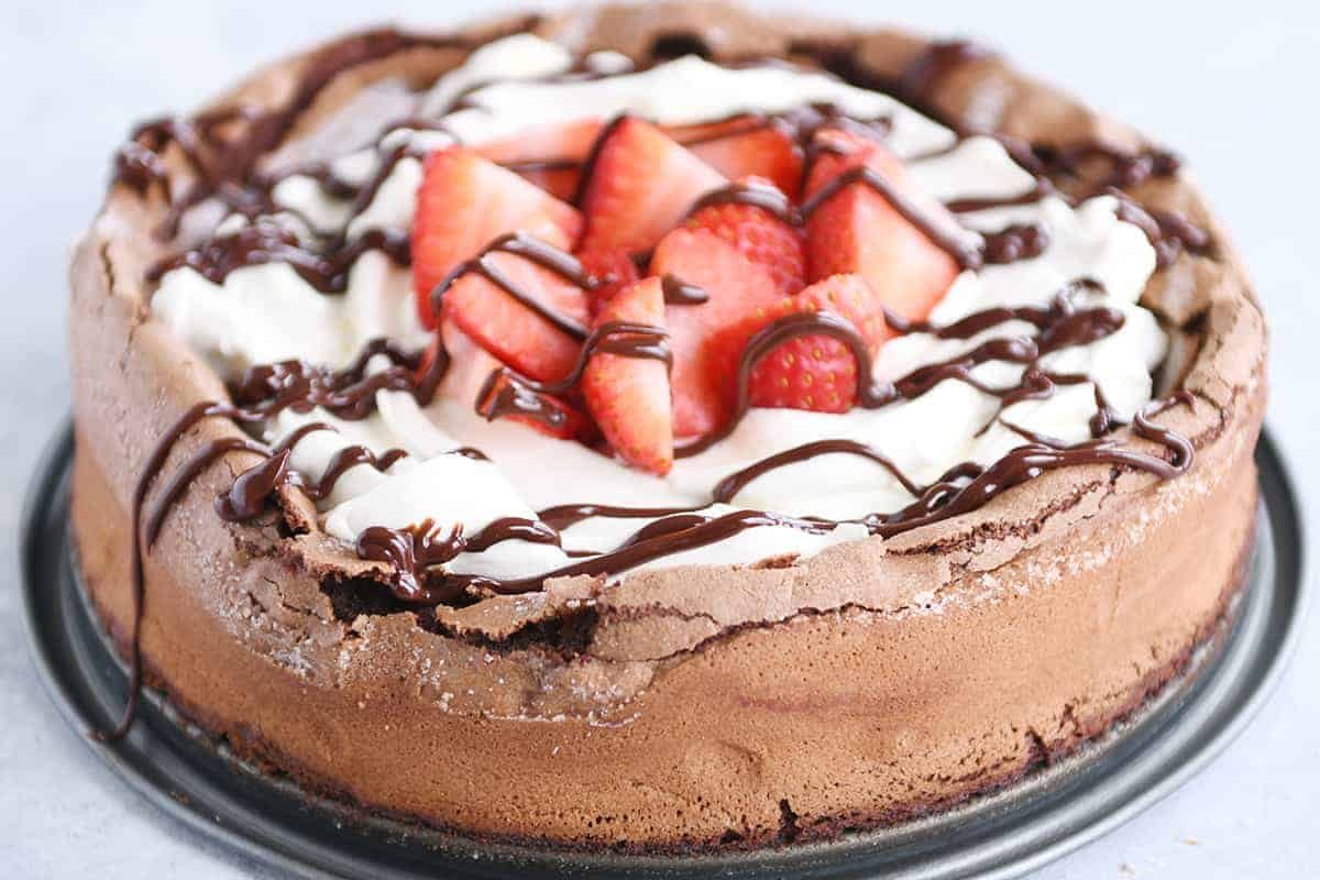 Fallen Chocolate Cake