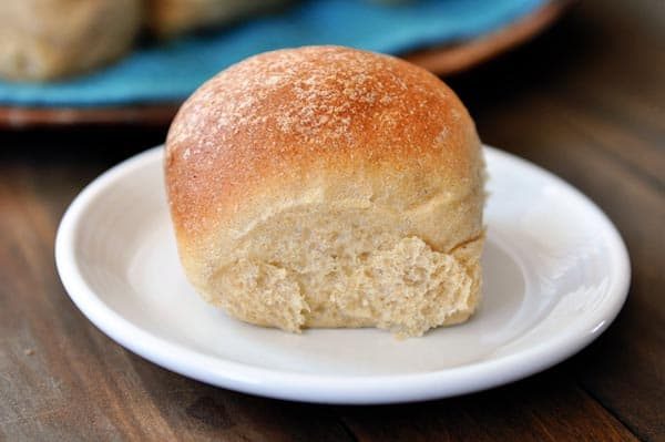 Fluffy Whole Wheat Dinner Rolls