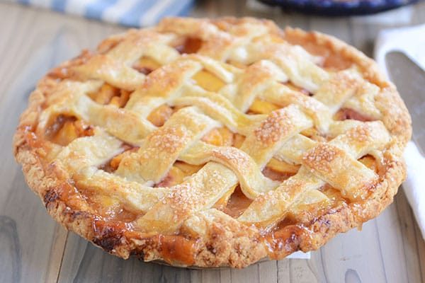 My Favorite Fresh Peach Pie