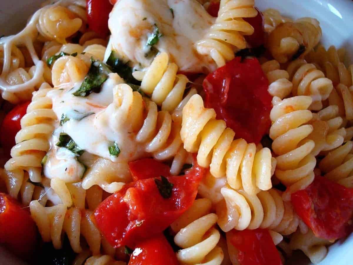 Fusilli alla Caprese