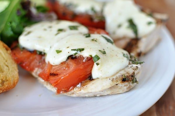Grilled Caprese Chicken