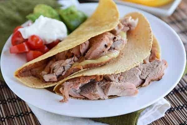 Grilled Mojo Pork Tenderloin Tacos