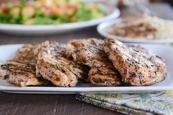 Grilled Sesame Herb Chicken