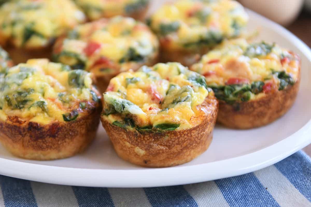Hash Brown Veggie Egg Cups