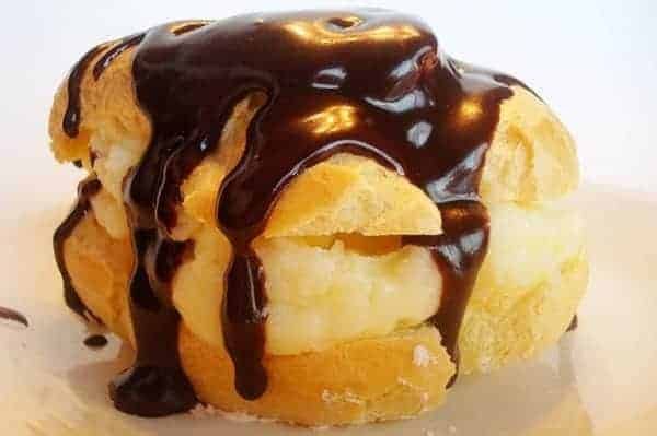 Heart Shaped Cream Puffs
