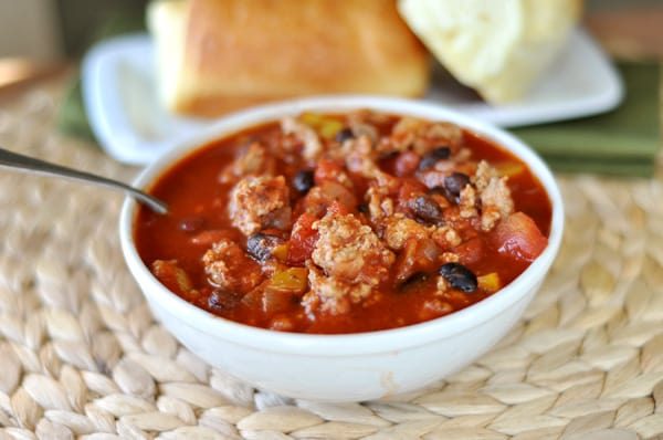 Hearty Turkey and Bean Chili